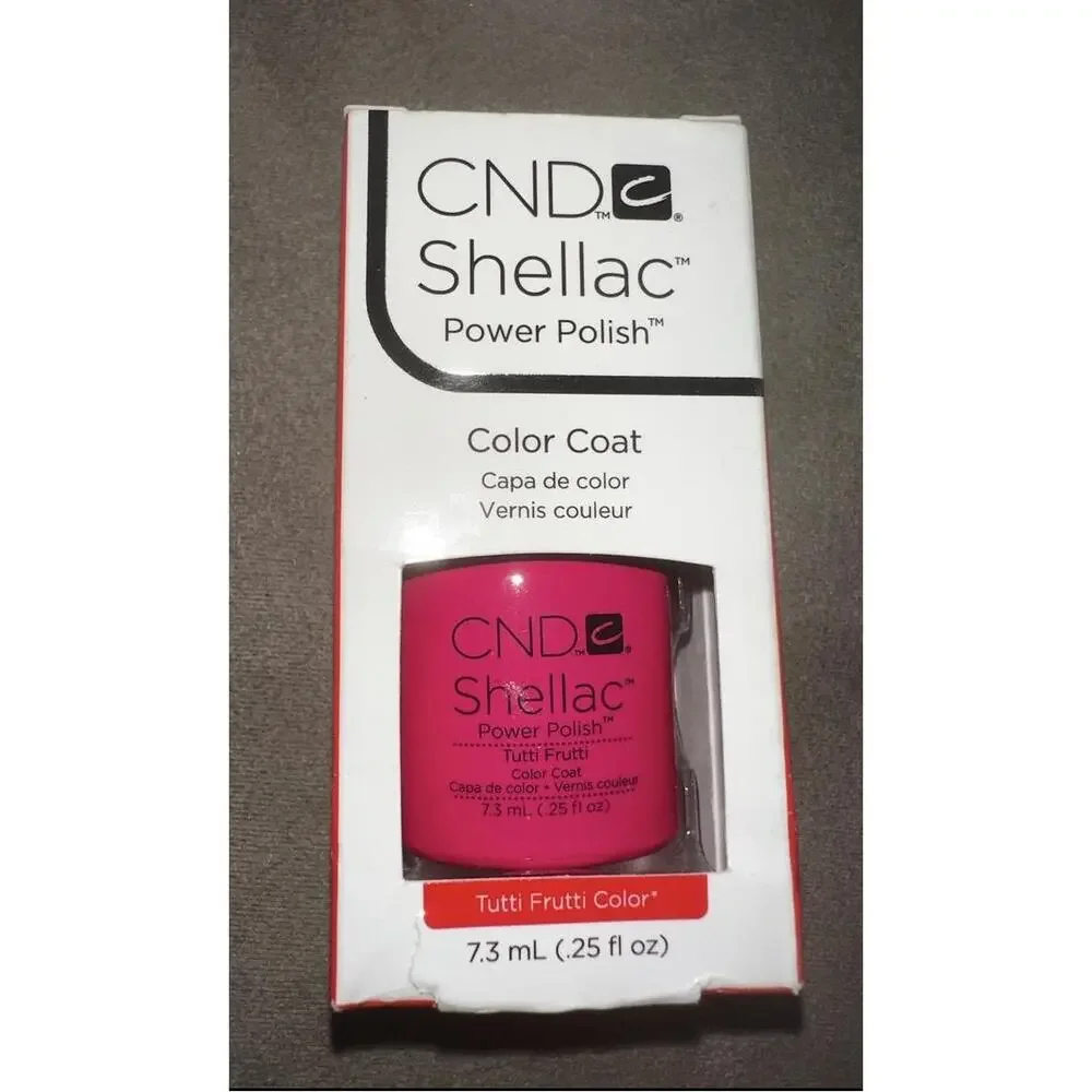 CND Shellac Tutti Frutti‎ Color Coat Power Polish Color Nail Polish